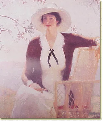 Moja córka Elisabeth - Frank Weston Benson