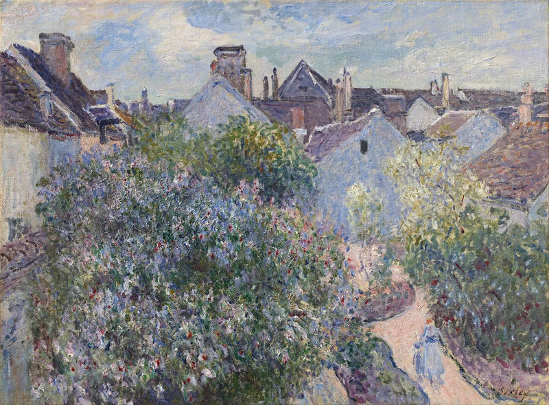 Mój dom w Moret - Alfred Sisley