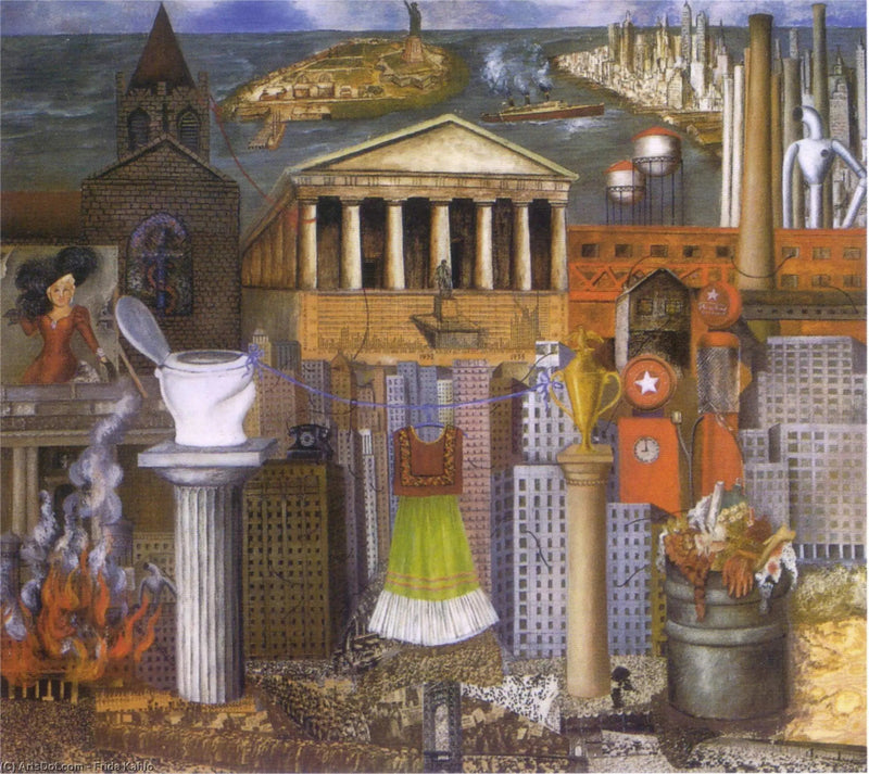 Moja sukienka jest tam zawieszona - Frida Kahlo