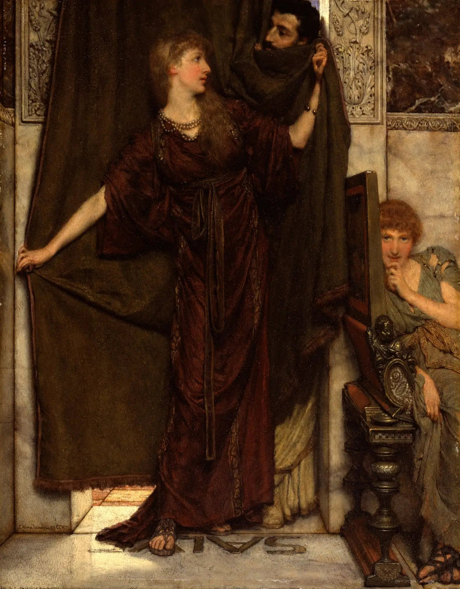 Moja siostra nie jest tutaj - Lawrence Alma-Tadema