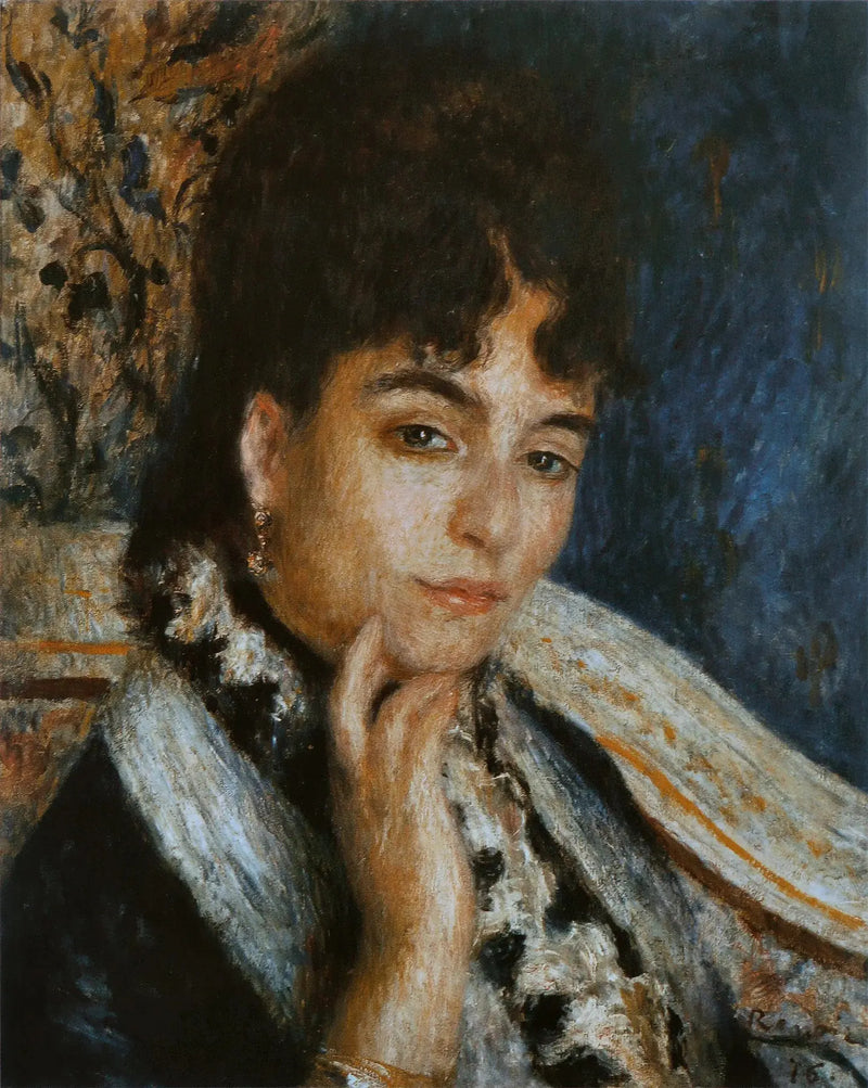 Pani Alphonse Daudet - Pierre-Auguste Renoir