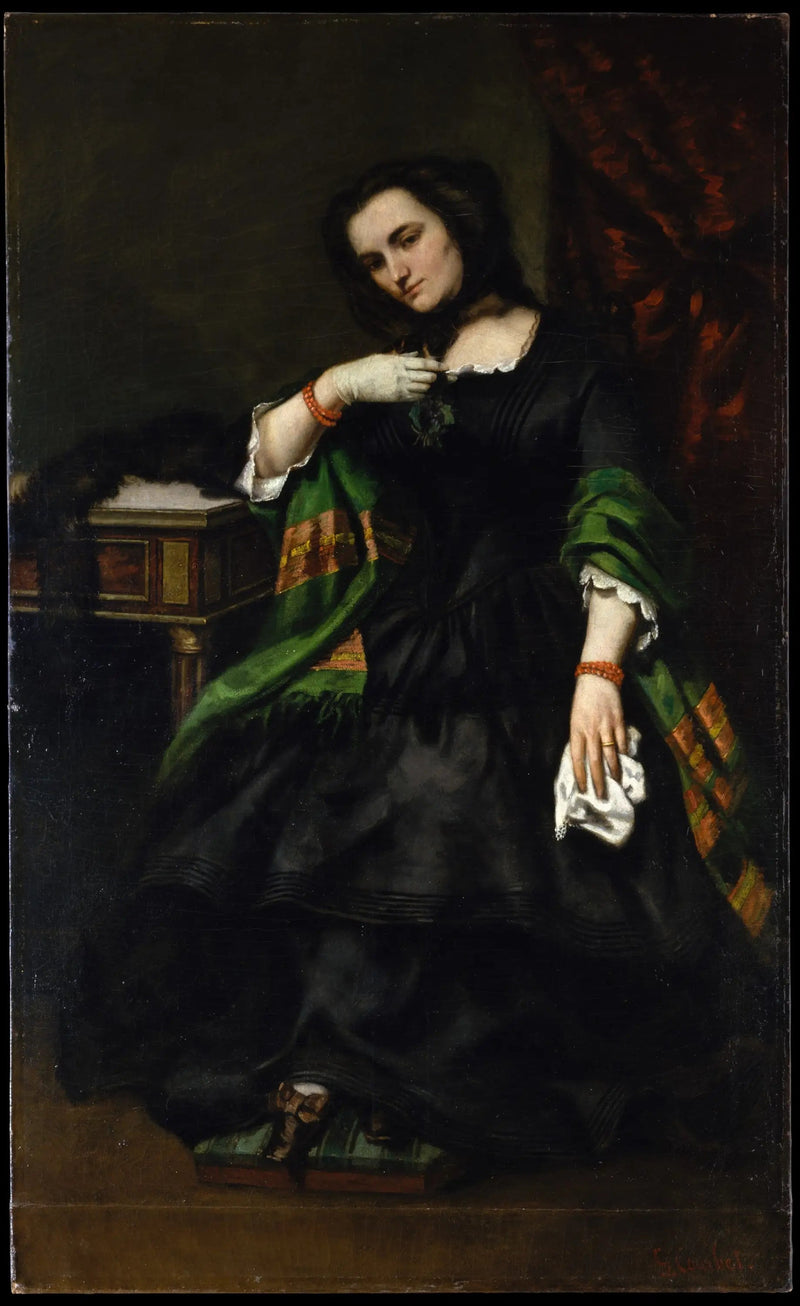 Pani Auguste Cuoq - Gustave Courbet