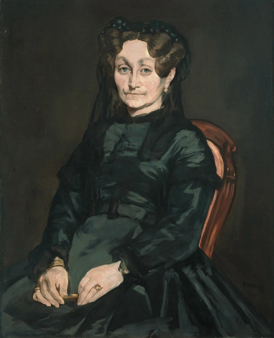 Pani Auguste Manet - Édouard Manet