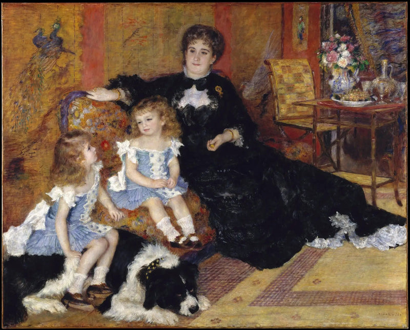 Pani Charpentier i jej dzieci - Pierre-Auguste Renoir
