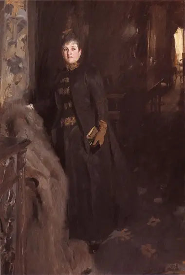 Pani Clara Rikoff - Siostra Pani Salomon - Anders Zorn