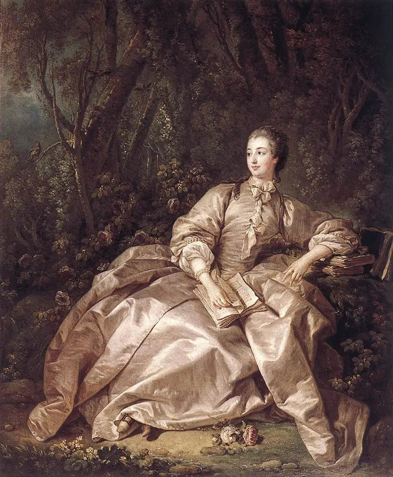 Madame de Pompadour, kochanka Ludwika XV - François Boucher