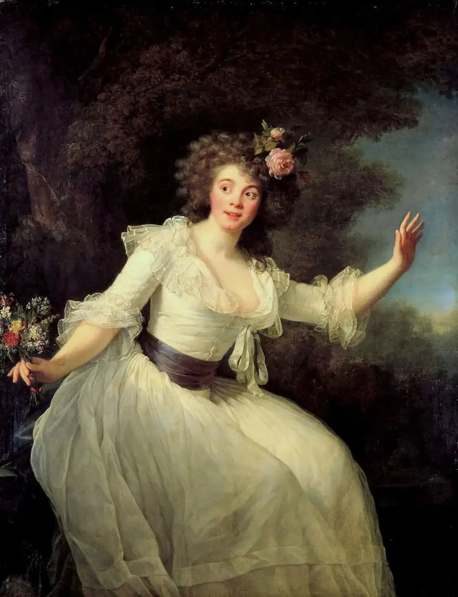 Madame Dugazon w roli „Nina” - Élisabeth Vigée Le Brun