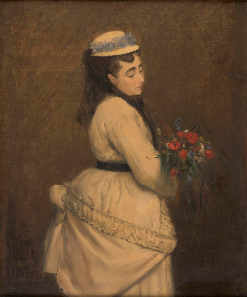 Madame E.G. (Madame Emmanuel Gonzalès, matka artysty) - Eva Gonzalès