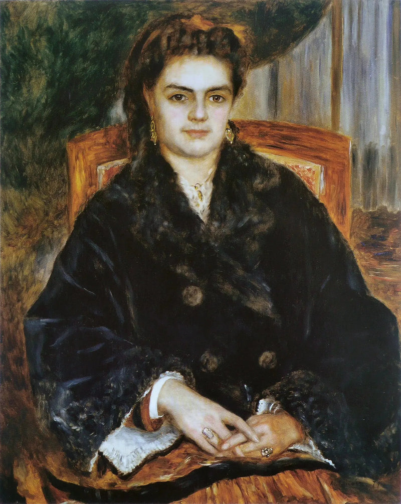 Pani Édouard Bernier (Marie-Octavie-Stéphanie Laurens, 1838-1920) - Pierre-Auguste Renoir