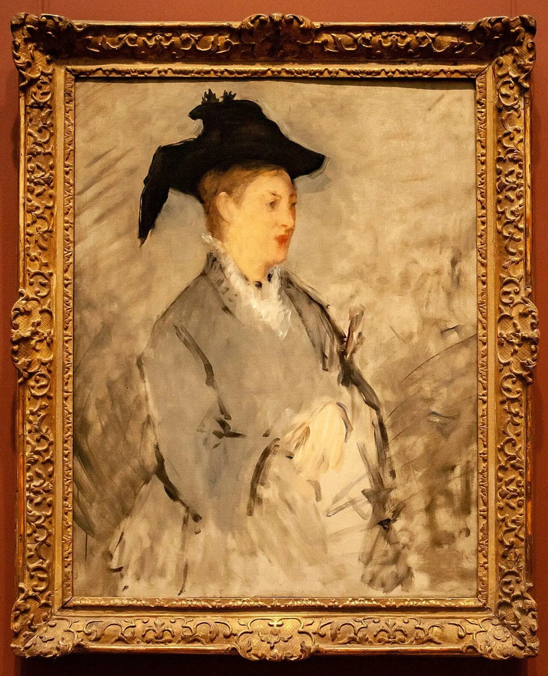 Pani Édouard Manet (Suzanne Leenhoff, 1830-1906) - Édouard Manet