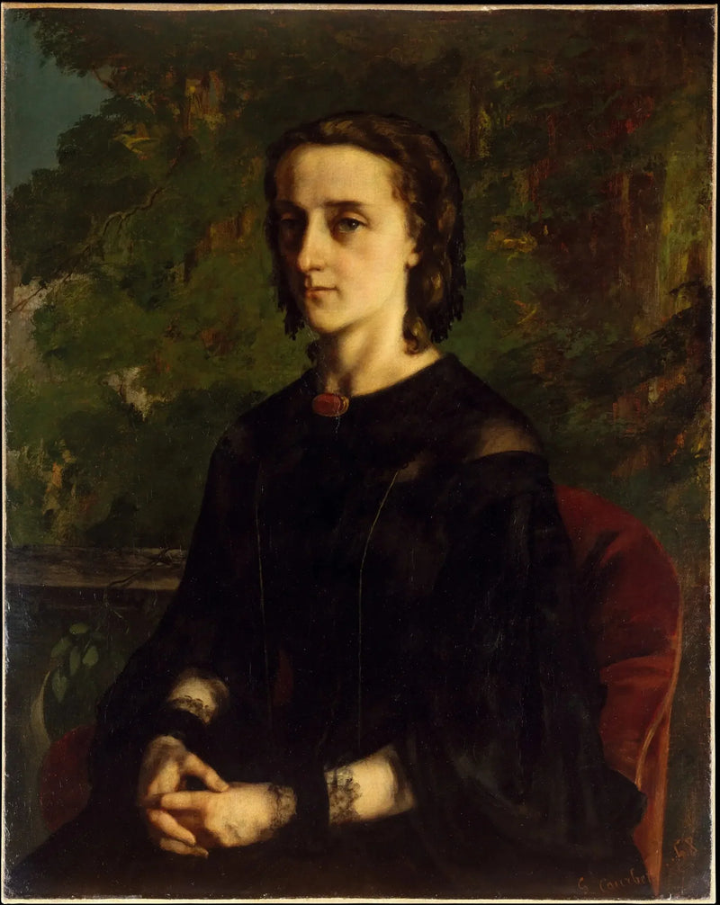 Pani Frédéric Breyer - Gustave Courbet