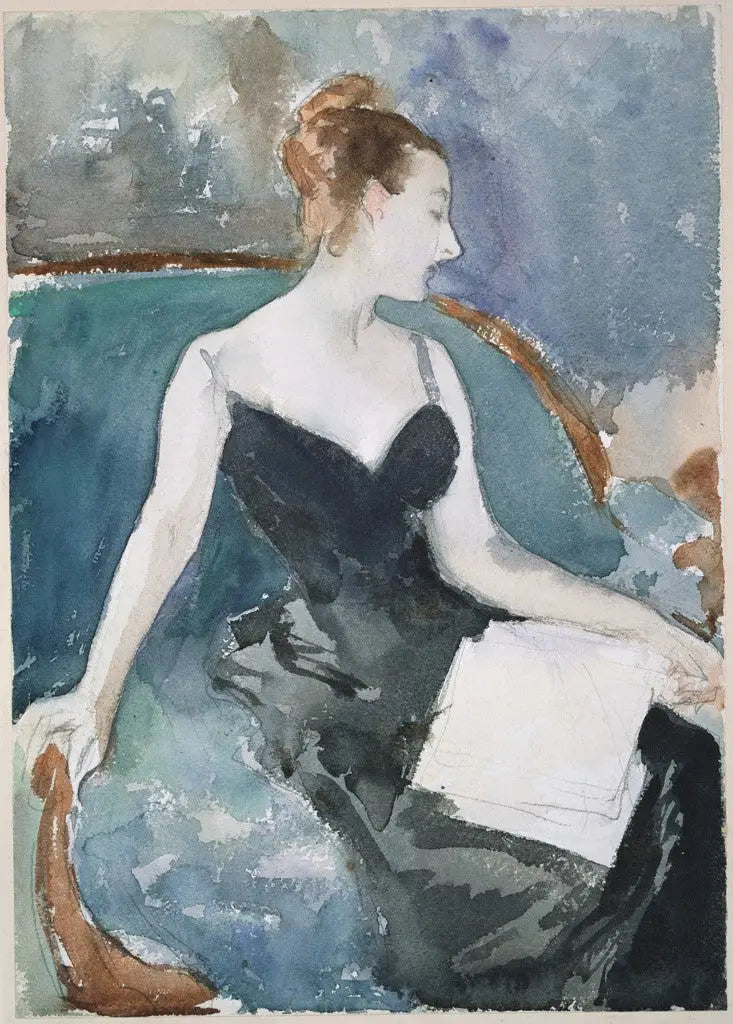 Pani Gautreau (Pani X) - John Singer Sargent