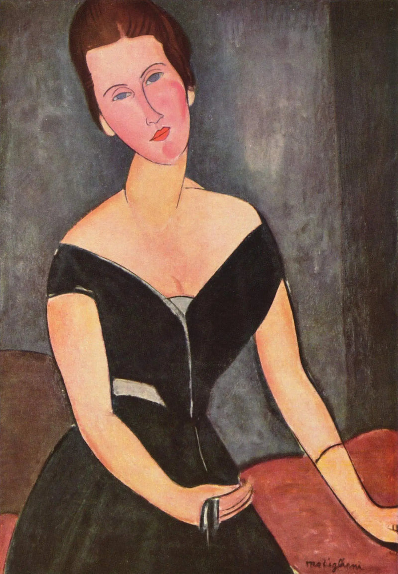 Pani Georges van Muyden - Amedeo Modigliani