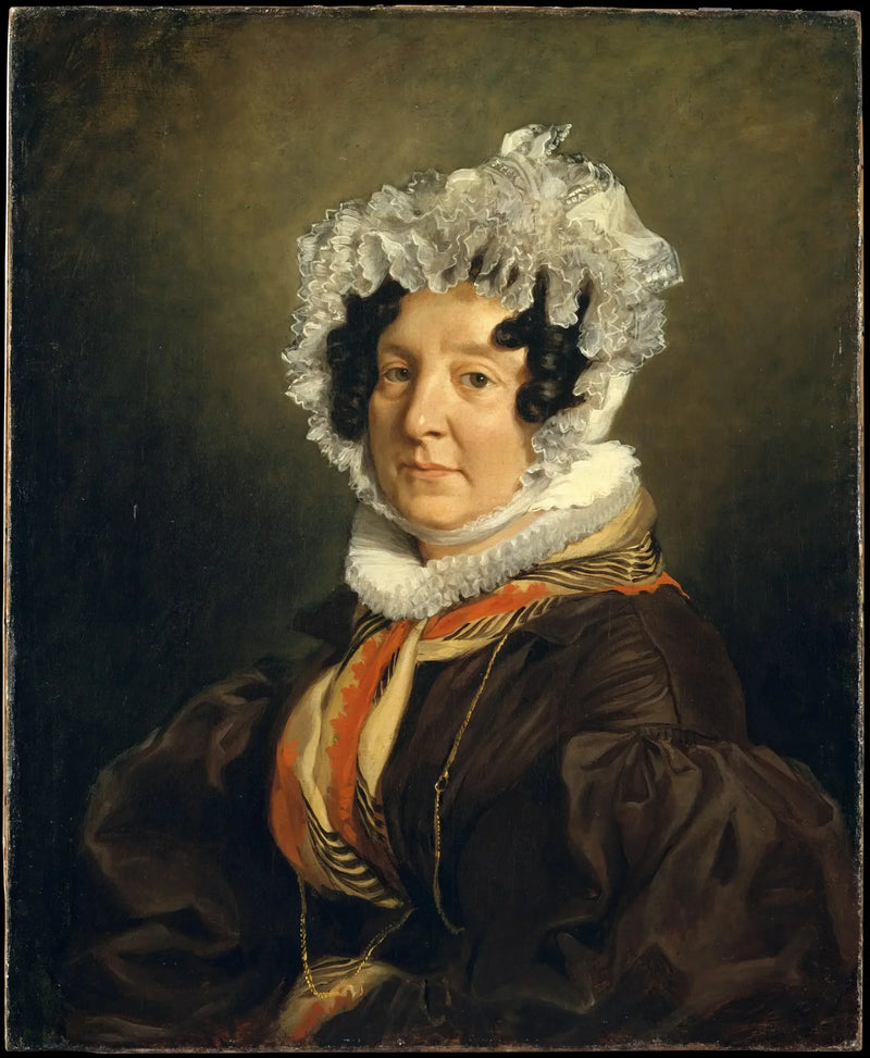 Pani Henri François Riesener (Félicité Longrois, 1786-1847) - Eugène Delacroix