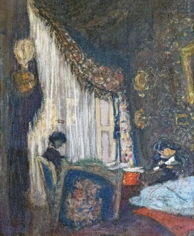 Madame Hessel à sa fenêtre - Édouard Vuillard - Alpha Reproduction
