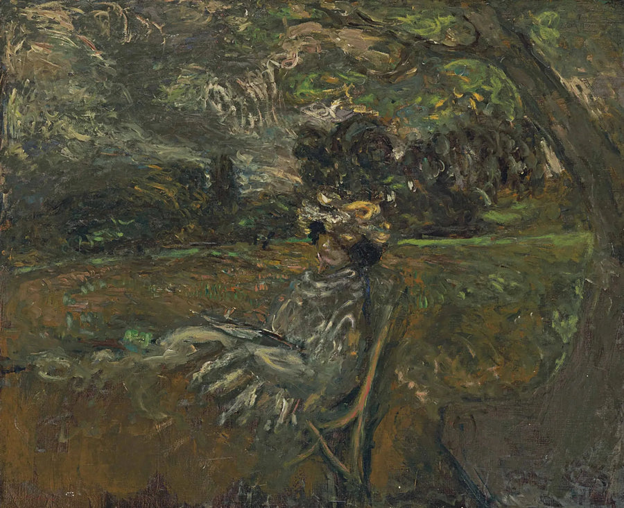 Pani Hessel o zachodzie słońca - Édouard Vuillard