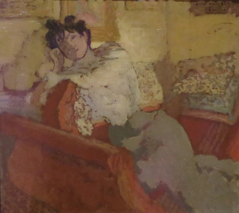 Pani Hessel w swoim boudoirze - Édouard Vuillard
