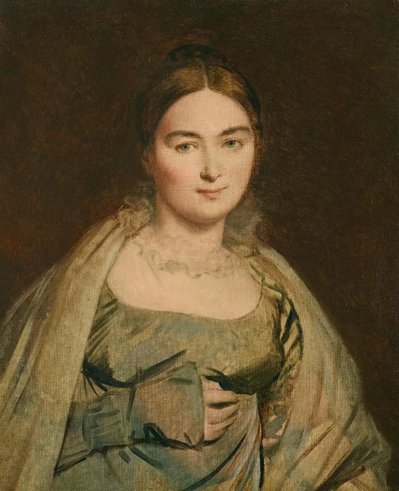 Pani Ingres, z domu Madeleine Chapelle - Jean-Auguste-Dominique Ingres