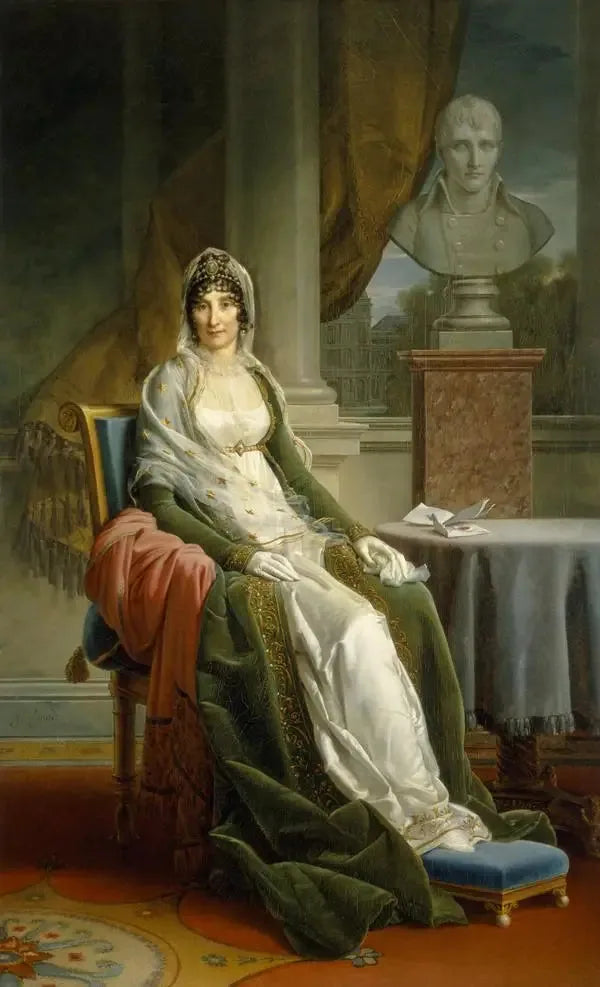 Madame Mère (Maria Laetitia Ramolino Bonaparte, 1750 - 1836) - François Gérard image 1 reproduction de peinture à l’huile