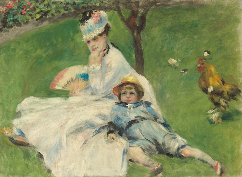 Pani Monet i jej syn - Pierre-Auguste Renoir