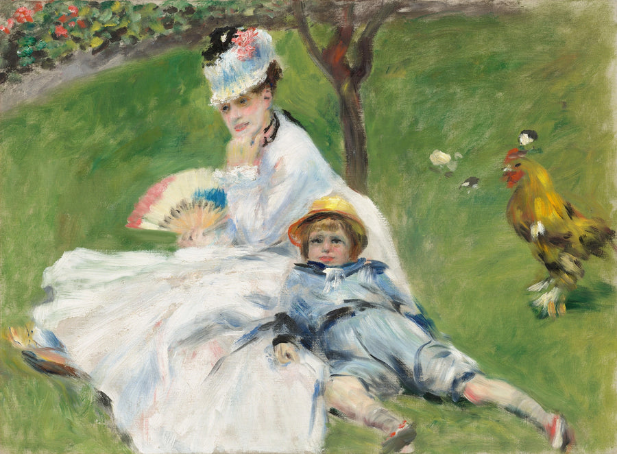 Pani Monet i jej syn - Pierre-Auguste Renoir