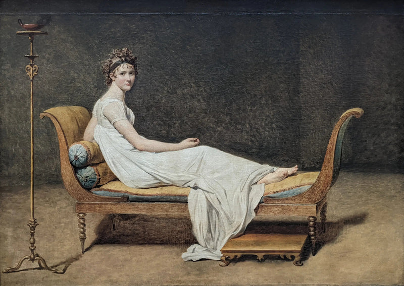 Pani Récamier - Jacques-Louis David