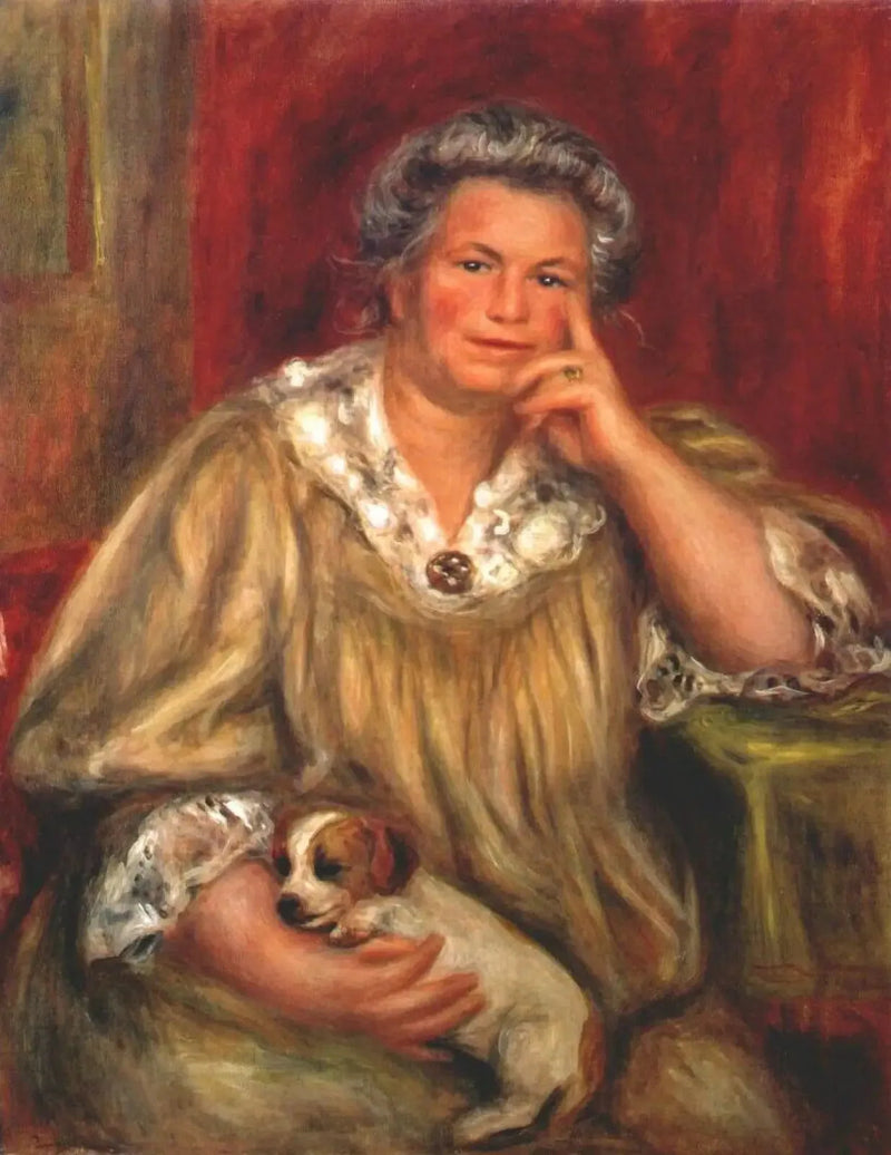 Pani Renoir - Pierre-Auguste Renoir