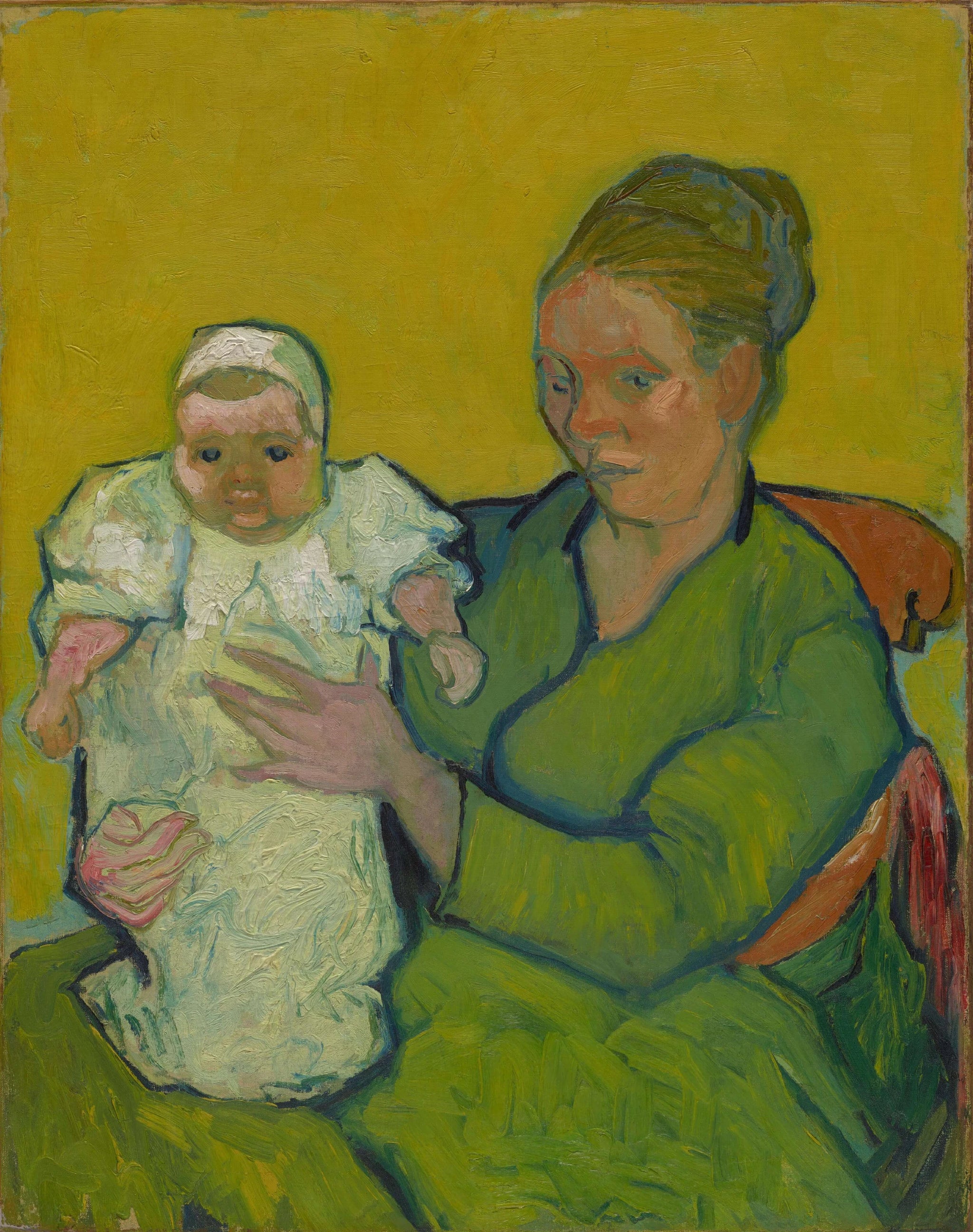 Madame Augustine Roulin et Marcelle F490 de Vincent van Gogh, Philadelphia Museum of Art