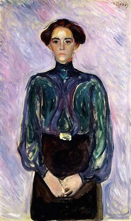 Madame Schwarz - Edvard Munch image 1 reproduction artisanale de tableau