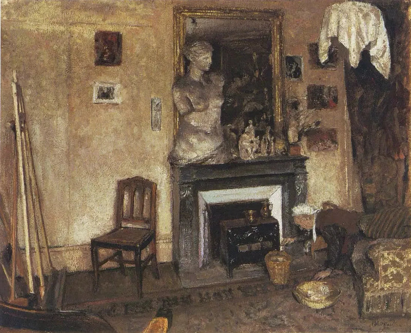 Madame Vuillard zapala mirus - Édouard Vuillard