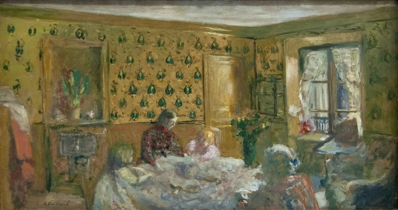 Pani Vuillard i dzieci Roussel - Édouard Vuillard