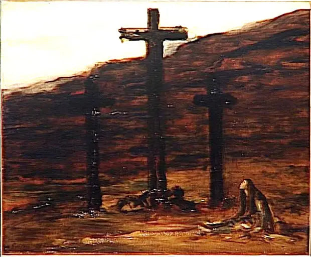 Madeleine na Kalwarii - Gustave Moreau