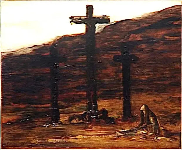 Madeleine na Kalwarii - Gustave Moreau
