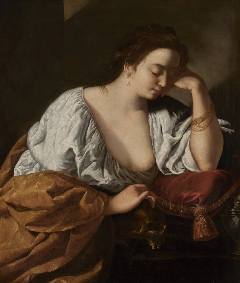 Pokutująca Madeleine - Artemisia Gentileschi