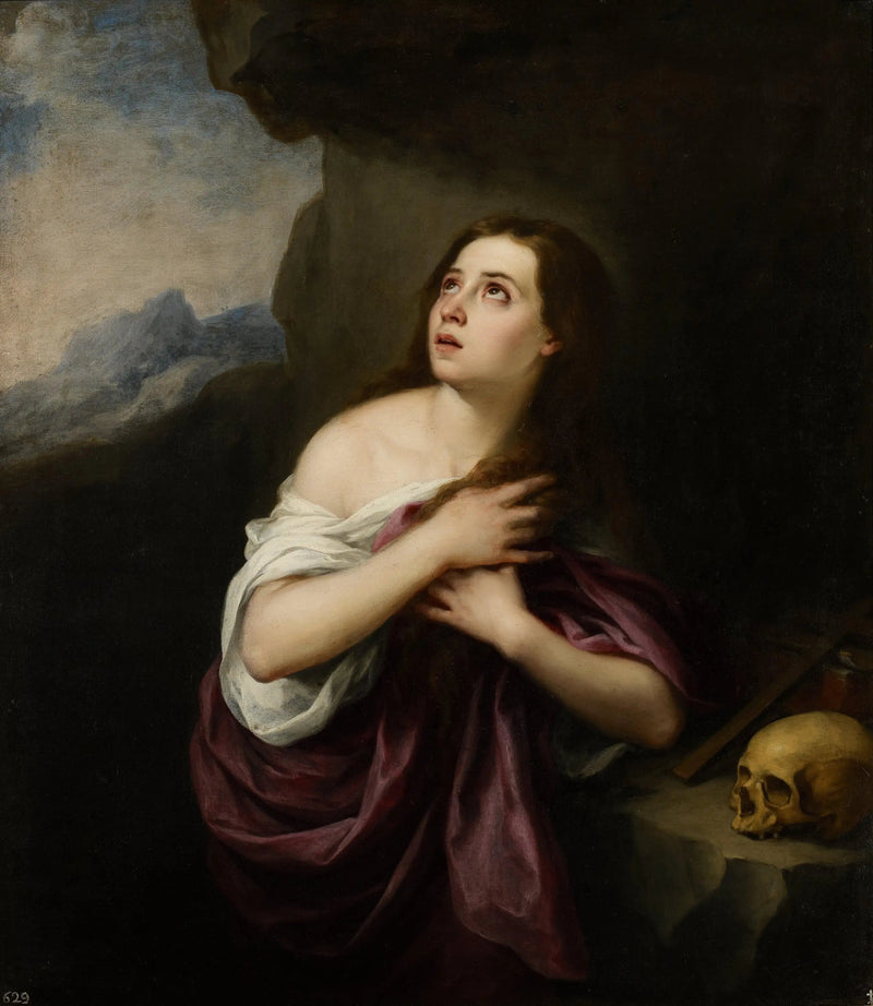 Pokutująca Madeleine - Bartolomé Esteban Murillo