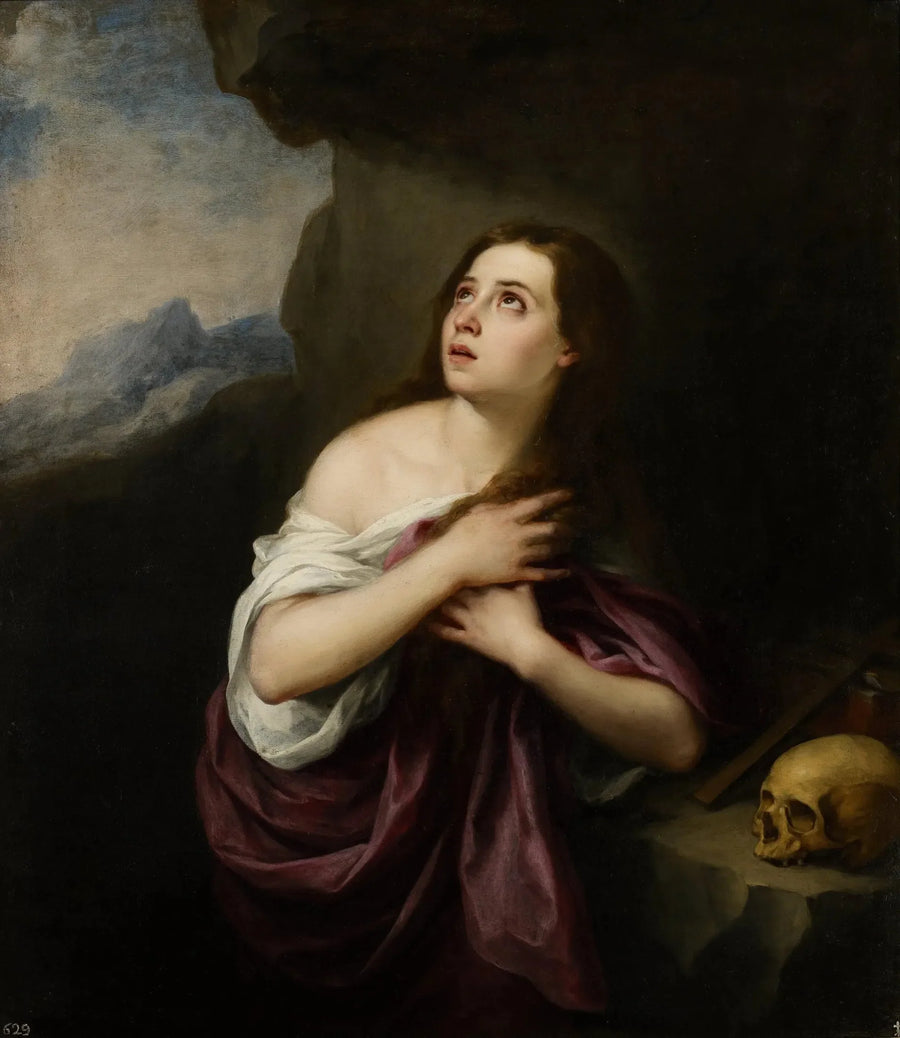 Pokutująca Madeleine - Bartolomé Esteban Murillo