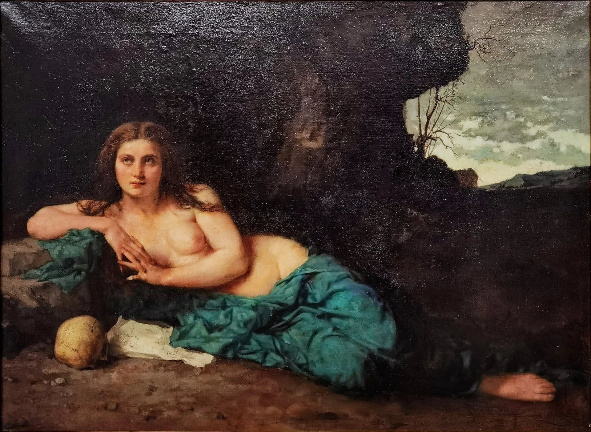 Madeleine pénitente - Jean-Jacques Henner image 1 reproduction artisanale de tableau