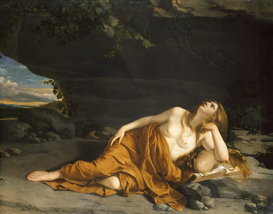 Madonna pokutująca - Orazio Gentileschi