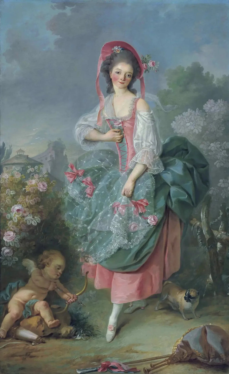 Panna Guimard jako Terpsychora - Jacques-Louis David