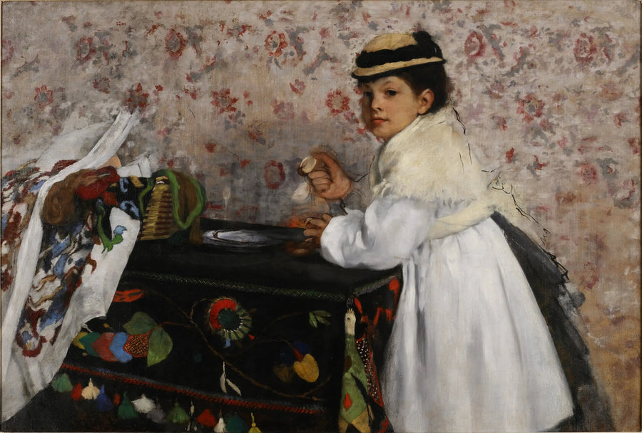 Panna Hortense Valpinçon - Edgar Degas