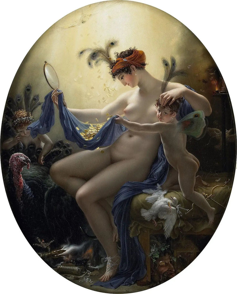 Mademoiselle Lange i Danaé - Anne-Louis Girodet
