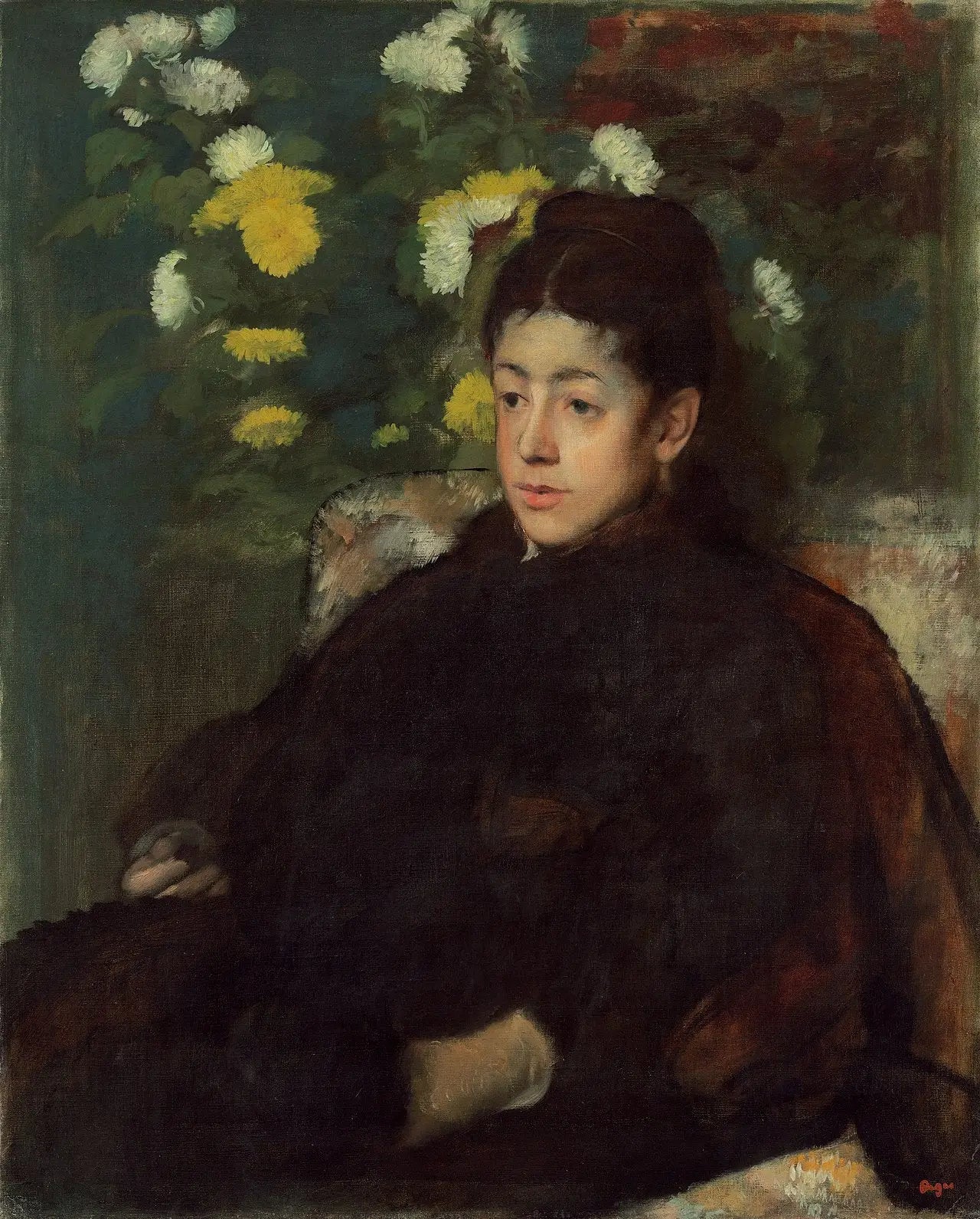 Mademoiselle Malo - Edgar Degas - Alpha Reproduction
