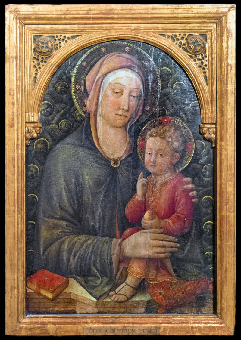Madonna z błogosławiącym Chrystusem - Iacopo Bellini