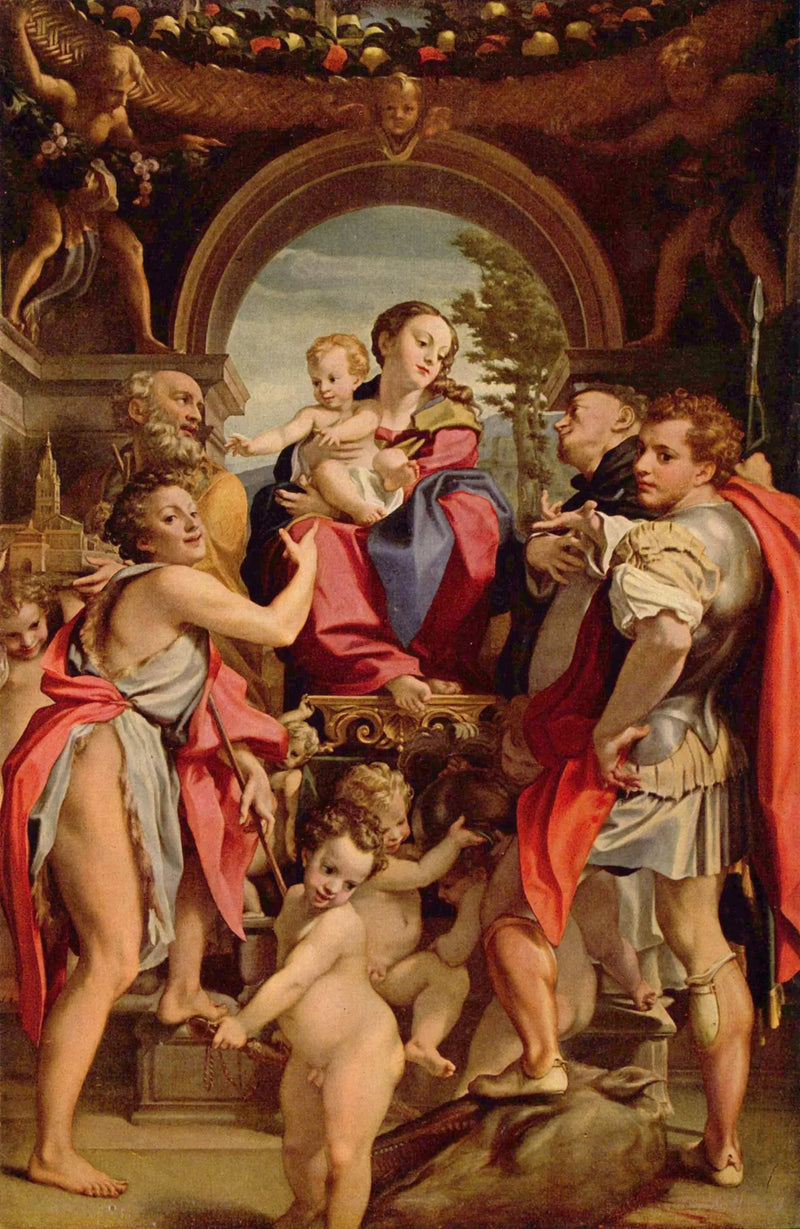 Madonna di San Giorgio - Antonio da Correggio