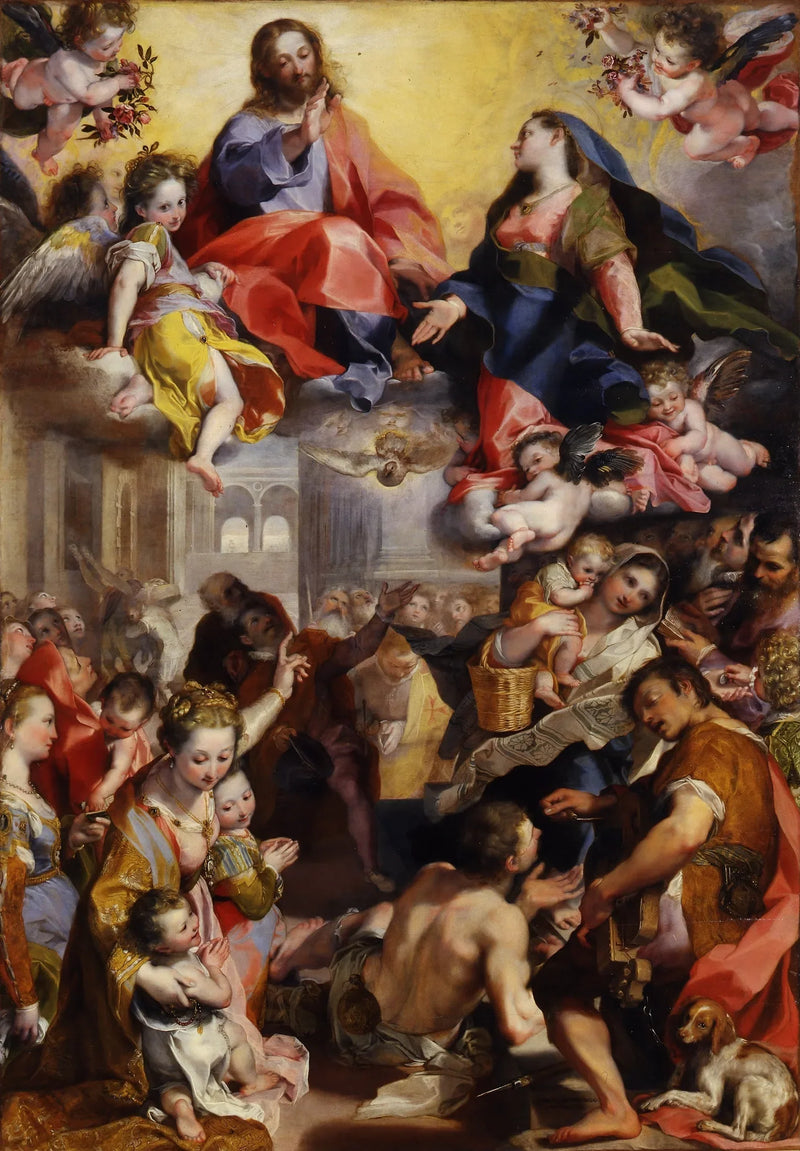 Madonna ludu - Federico Barroci