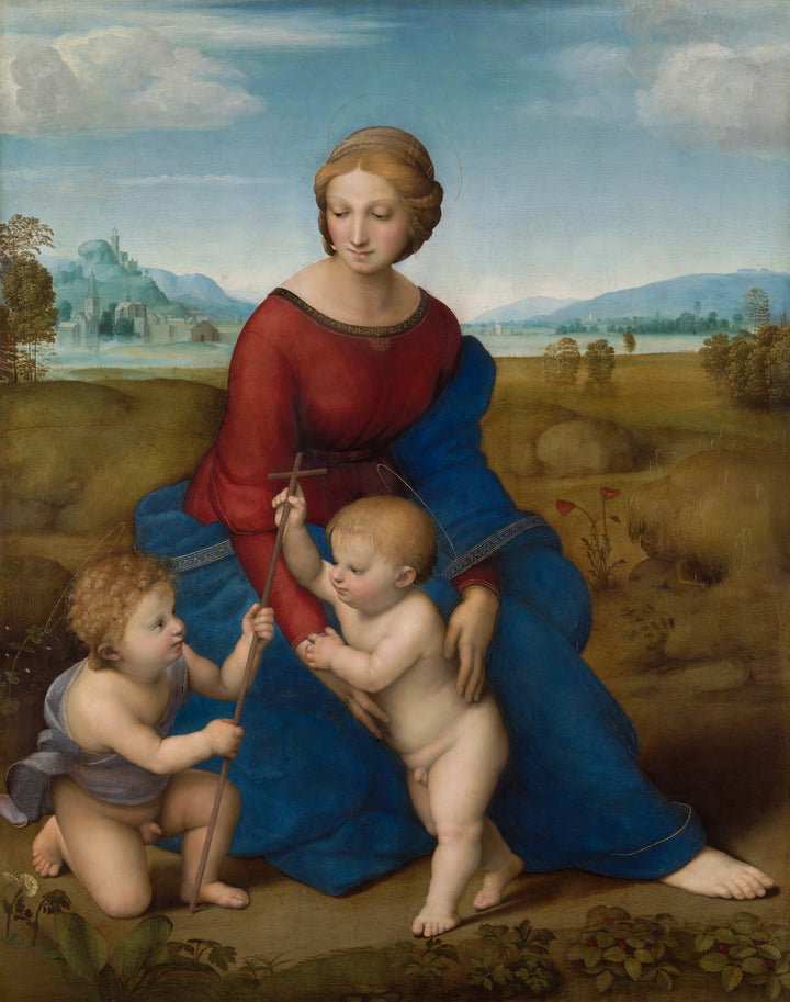 Madonna Łąkowa, 1505-1506 - Raphaël