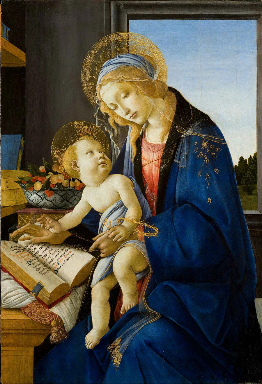 Madonny Księgi - Sandro Botticelli