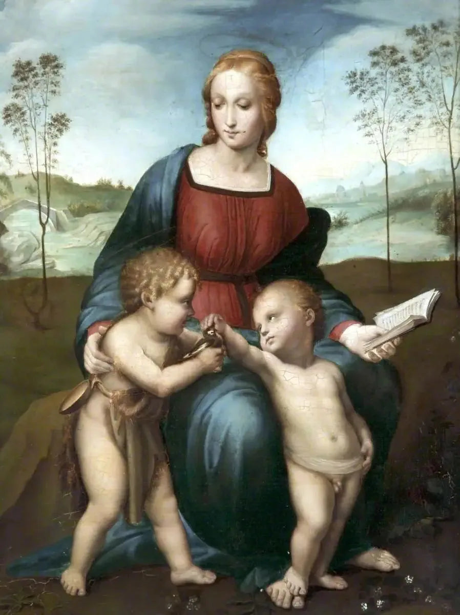 Madonna del Cardellino - Rafał Santi