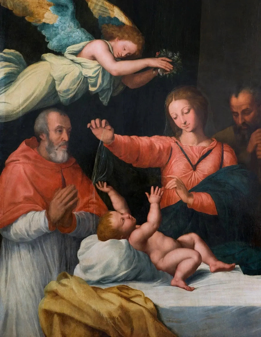 "Madonna del Velo" z kardynałem Paolo Emilio Sfondrati - Guido Reni
