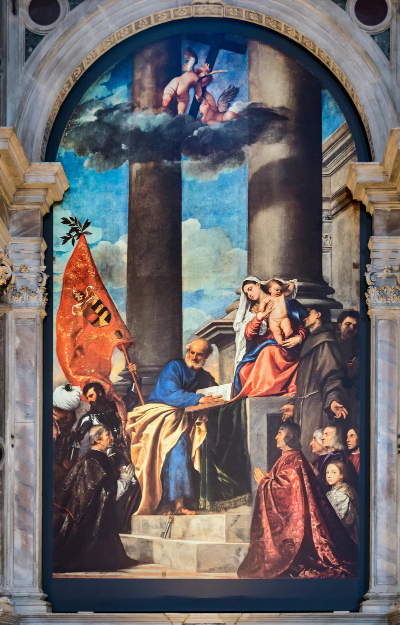 Madonna z Ca' Pesaro - Tytian
